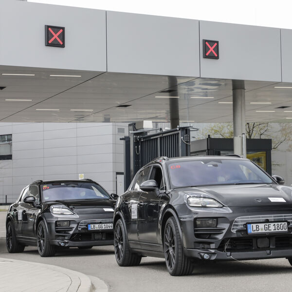 Le Macan électrique en route
